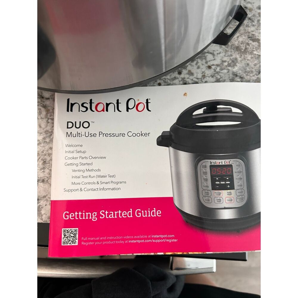 Instant Pot Duo Nova 7-in-1 Electric Pressure Cooker Stainless 8 Qt Black - Picture 6 of 6